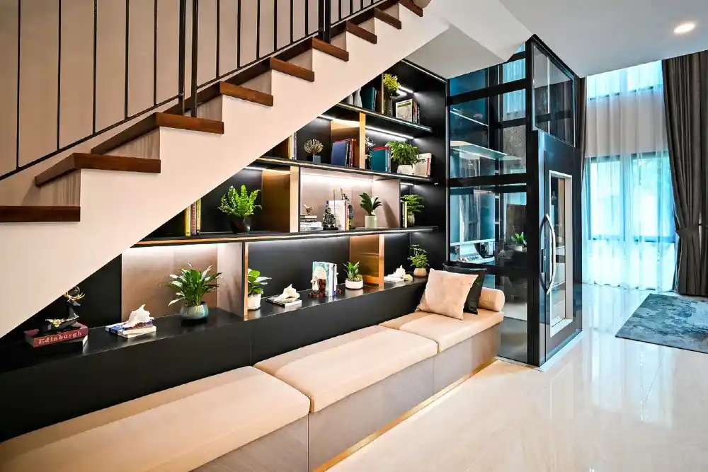 Amenager dessous escalier