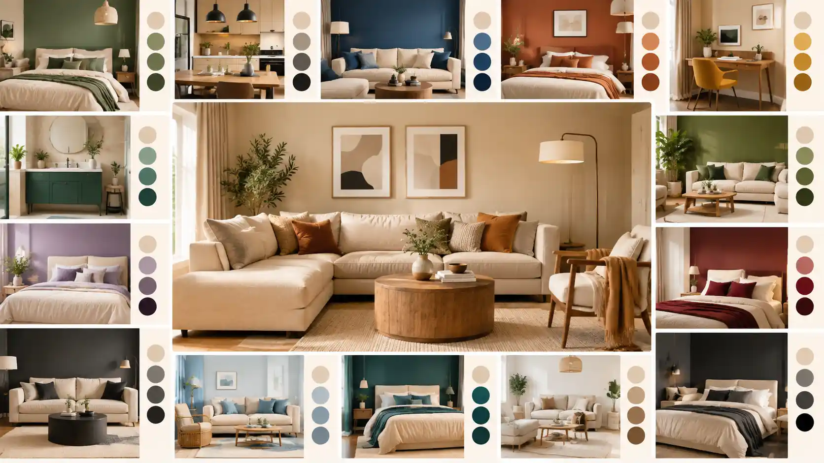 Associer couleur beige decoration