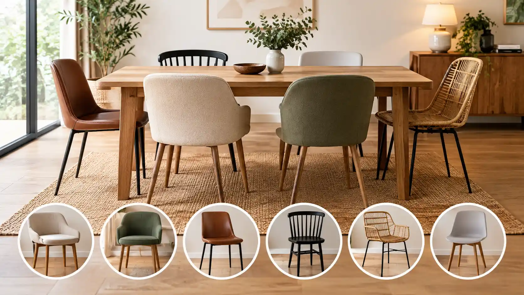 Chaises table a manger