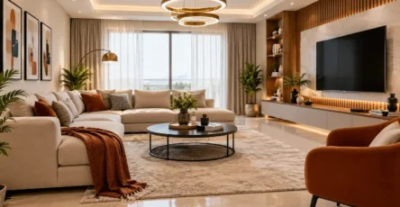 Decorer salon moderne