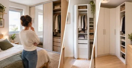 Dressing petite chambre