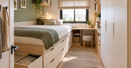 Lit petite chambre