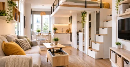 Optimiser espace petit appartement