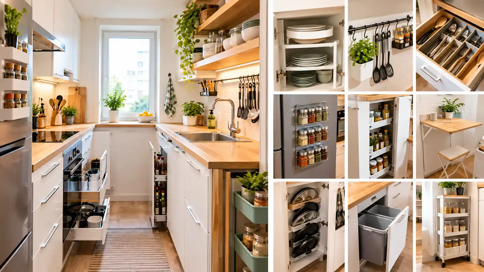 Rangement petite cuisine