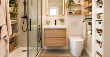 Ranger petite salle de bain